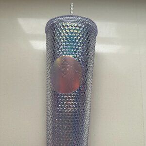 Starbucks Summer 2023 Unicorn Iridescent Bling Studded Venti 24oz Cold Tumbler